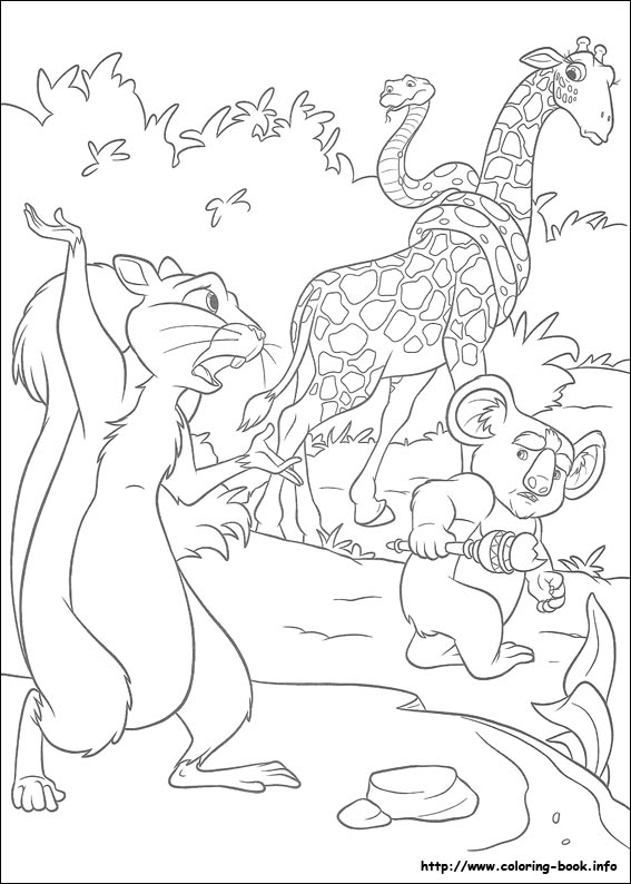 The Wild coloring picture